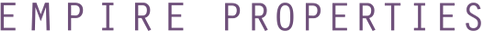 Empire Properties Logo - Plum sans-serif type